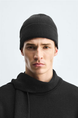 BASIC KNIT BEANIE - Zara фото 4
