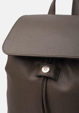 Рюкзак Модель №1581 | кожзам | гладкий | серый | Р921-9 | 33005 - L-craft фото 8