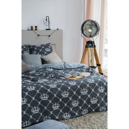 Постельное бельё Этель 1.5 сп Crown 143х215 см, 150х214 см, 70х70 см -2 шт, бязь фото 11