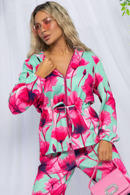 Костюм Бомба стиля (розово-мятный) К13142-6М - Lt collection фото 9