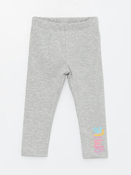 Beli Lastikli Bask?l? K?z Bebek Tayt