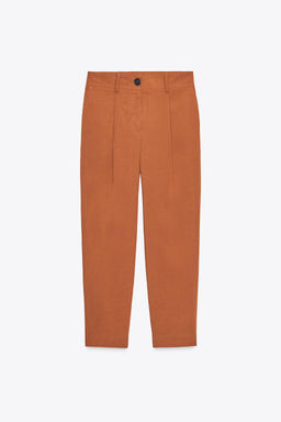 DARTED TROUSERS WITH ELASTIC WAIST - Zara фото 17