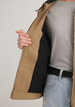 Yaka Detayl? Ceket - Mavi фото 7