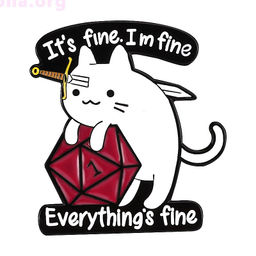 Брошь-значок Everything is fine - Купи слона фото 3