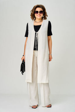 Костюм Orhideya Lux 1704 бежевый, черный  фото 6