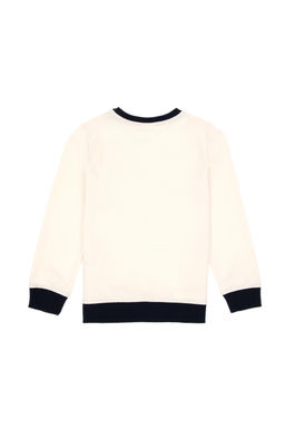 Кремовый свитшот для мальчика Неожиданная скидка в корзине - U.s. polo assn фото 3