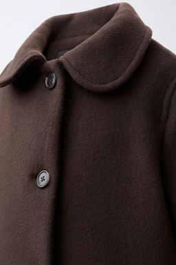 LONG WOOL AND CASHMERE COAT - Zara фото 5