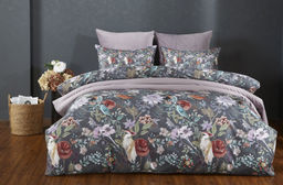 Комплект Маки (графит лаванда)