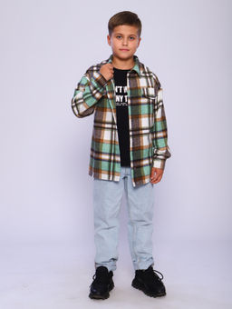 Р-001 Рубашка "Мир" 2 (хаки)