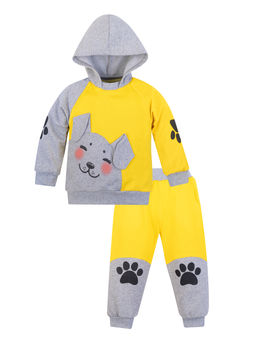 Костюм детский желтыймеланж собака