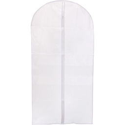Цена за 3 шт. Чехол для одежды "ИДЕЯДОМА", цвет белый / прозрачный, 60*120см (пакет)