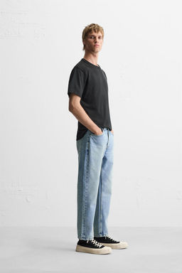 SLIM CROPPED-FIT JEANS - Zara фото 16