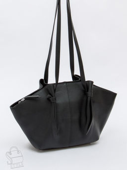 Сумка женская кожаная 2394-1Y black Polina&Eiterou