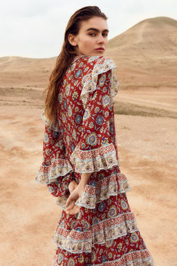 Flounced tunic dress - H&m фото 3