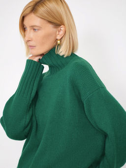 Свитер из шерсти мериноса B2799/smeraldo