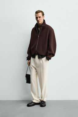 BOXY FIT WOOL BLEND JACKET - Zara фото 12