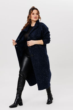 Пальто Michel Chic 363/1 темно-синий  фото 2