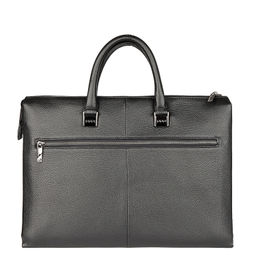 9390-1 black мужская кожаная сумка "Тоут" Barcelo Biagi