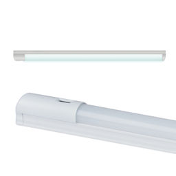 ULI-L24-8W/4200K SENSOR IP20 WHITE Светильник линейный светодиодный (аналог Т8), с бесконтактным выключателем. 560х28х42мм. Белый свет. 600Lm. Корпус белый. TM Uniel.