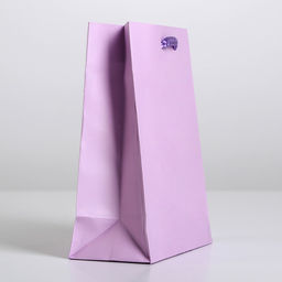 Цена за 4 шт. Пакет подарочный ламинированный, упаковка, «Сиреневый», S 12 х 15 х 5.5 см