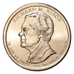 1 доллар 2016 года D Ричард Никсон 37-й президент США