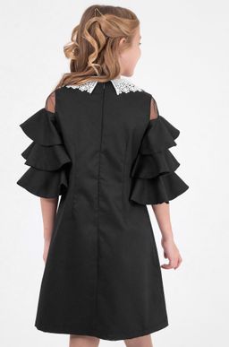 Школьное платье с добавлением вискозы для девочки Happyfox