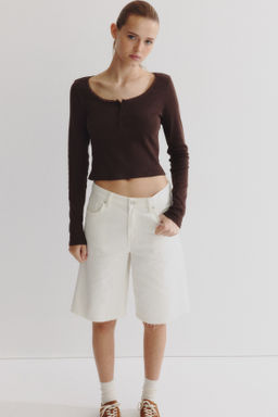 Top con escote en U - H&m фото 7