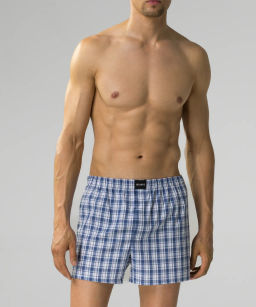 ATLANTIC MBT-002 Трусы боксеры Cotton голубой