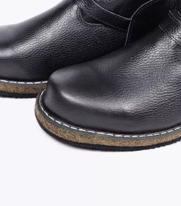 Сапоги Монголки черные с замком, войлочная подошва,