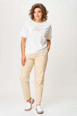 Футболка Rumoda 2261 молочный фото 9