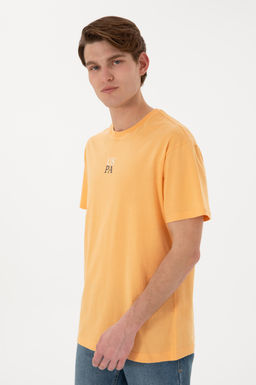 Erkek Comfort Fit Bisiklet Yaka Turuncu Ti__rt Sepette S_rpriz _ndirim - U.s. polo assn фото 4