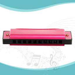 Губная гармошка Гармоника, с металлическим корпусом и футляром, цвета МИКС - Simaland фото 8