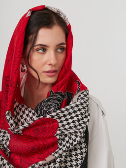 Большой, мягкий, тонкий и очень нежный двусторонний палантин - Tantino фото 10