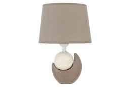 Настольная лампа 20,5*12*30 см Мечта беж + кор овал абажур - Elan gallery фото 12