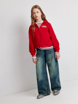 ACOOLA / Куртка детская для девочек Dunkirk_jk красный  фото 3