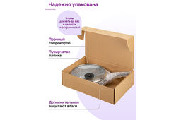 Сковорода глубокая 22 см ГАРМОНИЯ ВКУСА Черный мрамор С КРЫШКОЙ ф22, н/р, 38*23*10,5 см - Elan gallery фото 11