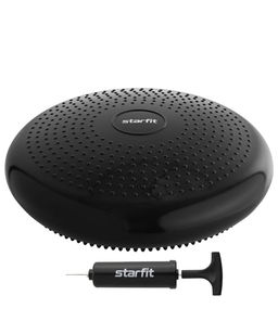 Диск балансировочный STARFIT BP-104 с насосом, массажный, черный.