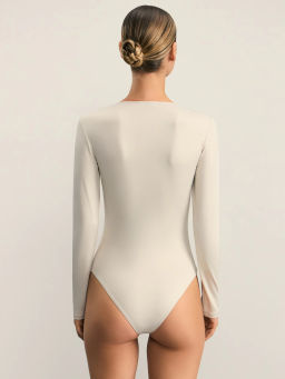 Базовое боди с треугольным вырезом ZR2501013 / Zarina  фото 5