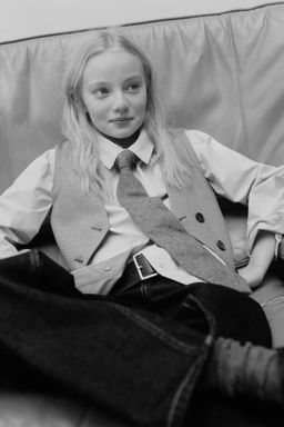 HOUNDSTOOTH TAILORED WAISTCOAT - Zara фото 6