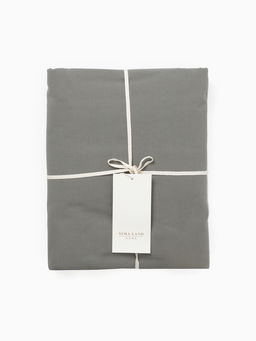 Простыня 1.5 спальная SL Home Cotton, 160245 см, тёмно-зелёная, жатый хлопок - Sima-land home фото 7