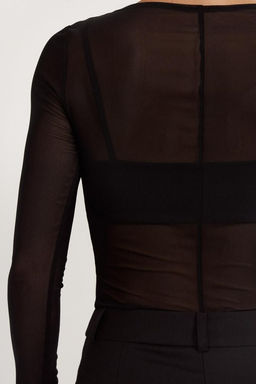 Лонгслив из сетки - Melcloth фото 2