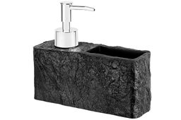 Диспенсер 200 мл 16,5*5,5*14 см, черный - Elan gallery фото 4