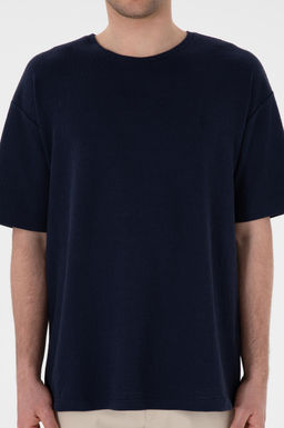 Erkek Comfort Fit Bisiklet Yaka Lacivert Jakarl_ _nterlok Ti__rt Sepette S_rpriz _ndirim - U.s. polo assn фото 6