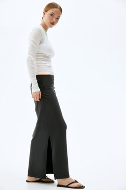Maxifalda fruncida - H&m фото 3