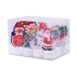 Свеча декоративная Новогодняя сказка - Снеговичок фото 8