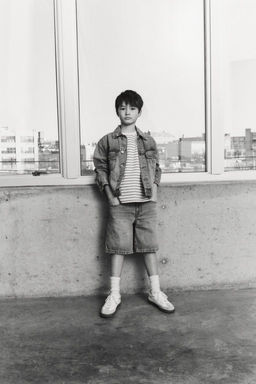 BAGGY-FIT DENIM BERMUDA SHORTS - Zara фото 3