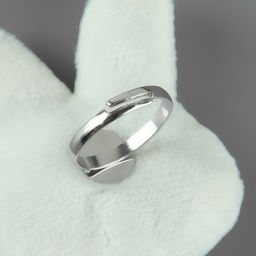 Цена за 5 шт. Игольница-кольцо «Зайчик», 4.5×5.5×4 см, белая