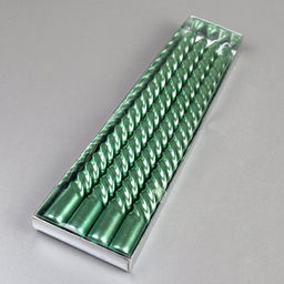 Свеча стержень 4 штуки 25 см витая / GL-10-4 /уп 36/144/ - Галеонтрейд фото 8