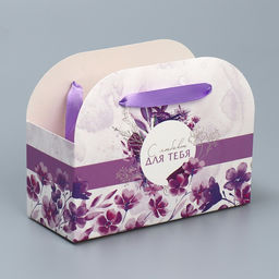 Цена за 5 шт. Переноска для цветов складная Прованс, 17 13 7 см - Дарите счастье фото 2