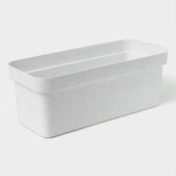 Цена за 2 шт. Ящик балконный для цветов «Эко», 8 л, 40×17×16 см, пластиковый, цвет светлый гранит